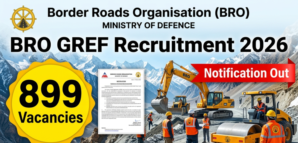 BRO GREF Vacancy 2026 Out