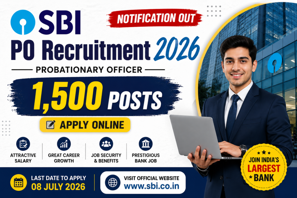 SBI PO 2026 Vacancy Out