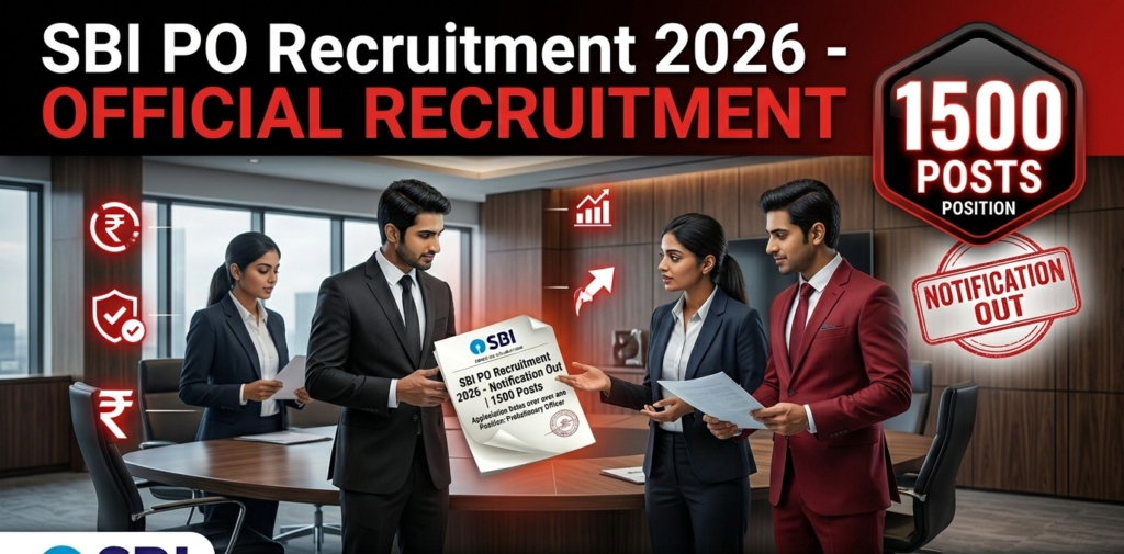 SBI PO Recruitment 2026 Out