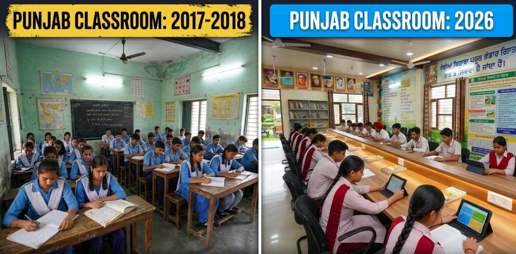 Punjab Creates History, Ranks No. 1 in School Education in NITI Aayog Report